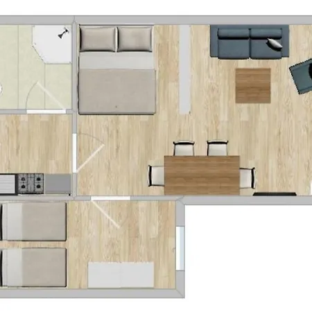 Nyaraló 48 Ostseewind App. 54-109